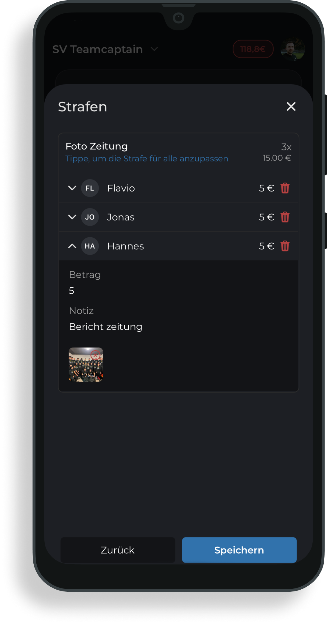 Adjust and save