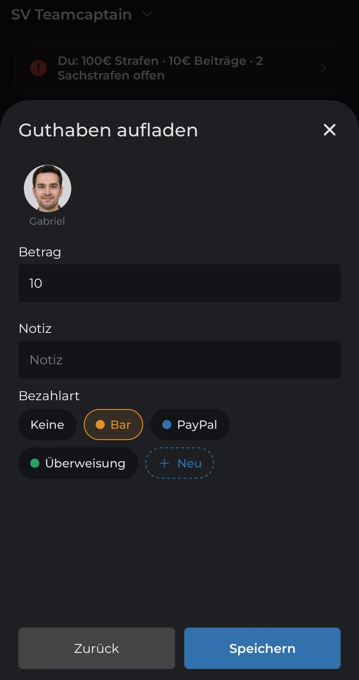 Aggiungi credito